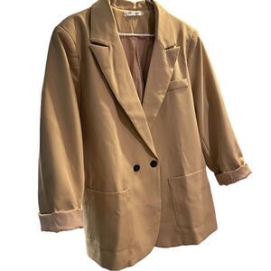 NWOT Ladies Oversized Fully Lined Suit Jacket Blazer